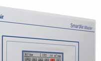 Cuando se instalan compresores de igual capacidad, el secuenciador iguala las horas de funcionamiento y mejora el ahorro optimizando los intervalos de mantenimiento.