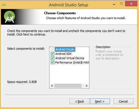 Figura 20: Instalación de Android Studio.