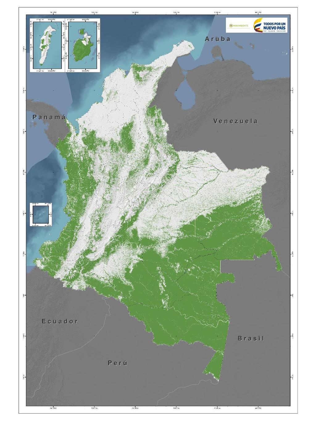 BOSQUES Y FIGURAS DE PROTECCIÓN Y/O MANEJO Tipo Bosques Naturales Territorio Continental (Terrestre) Área Cruce con continental bosques (ha.) (ha) - 59.558.064 59.474.