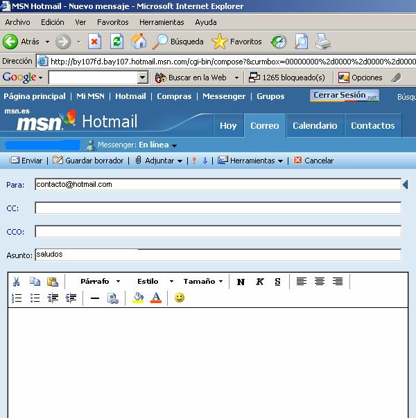 ENVIO Y RECEPCIÓN DE ARCHIVOS ADJUNTOS Con el correo electrónico, ya sea nuestro Webmail (por ejemplo Hotmail) o un programa de gestión de correo (por ejemplo Microsoft Outlook) además de escribir