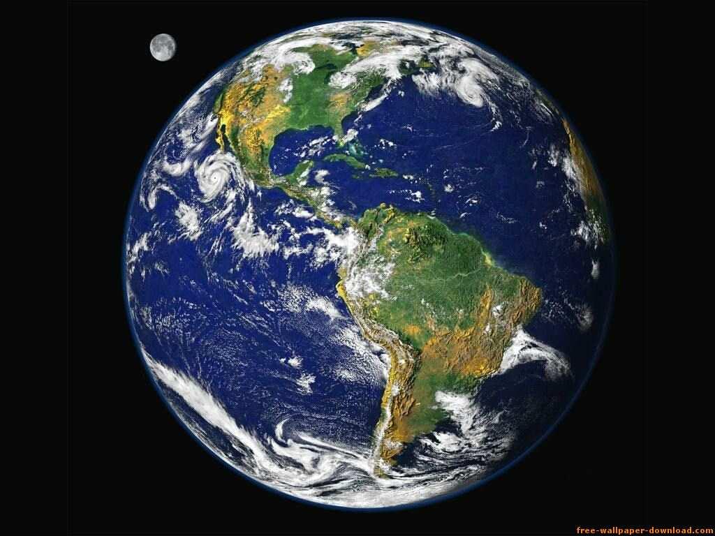 La Hidrosfera La Tierra es redonda, si la vemos desde arriba parece una pelota de color azul porque tiene mucha agua. La hidrosfera son todas las aguas de la Tierra. El agua está: 1. En los océanos.
