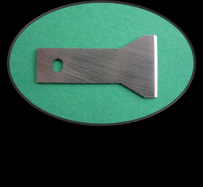 C Cuchillas para reciclaje - Peletizadoras Somos especialistas en fabricación de cuchillas de corte en cabeza para máquinas peletizadoras o