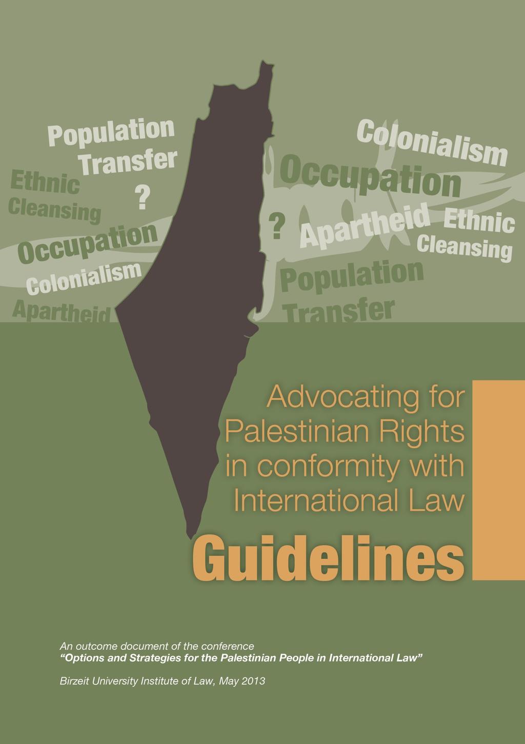 Defendiendo los Derechos Palestinos de