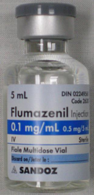 Agentes de reversión Flumazenil: Antagonista de benzodiacepinas. Administración e.v. Inicio de acción 1-3 min. Duración 45-90 min.