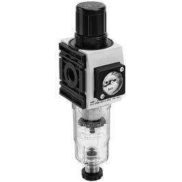 Válvula reguladora de con filtro, Serie AS-FRE 003725 Tipo Componentes Posición de montaje Presión de funcionamiento mín/máx 
