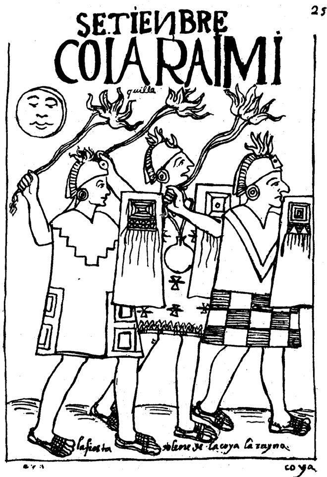 144 ANDRÉS TRONCOSO MELÉNDEZ Fig. 7.- Figuras cuadrangulares representadas por Guaman Poma en vestimentas y escudos Incaicos.