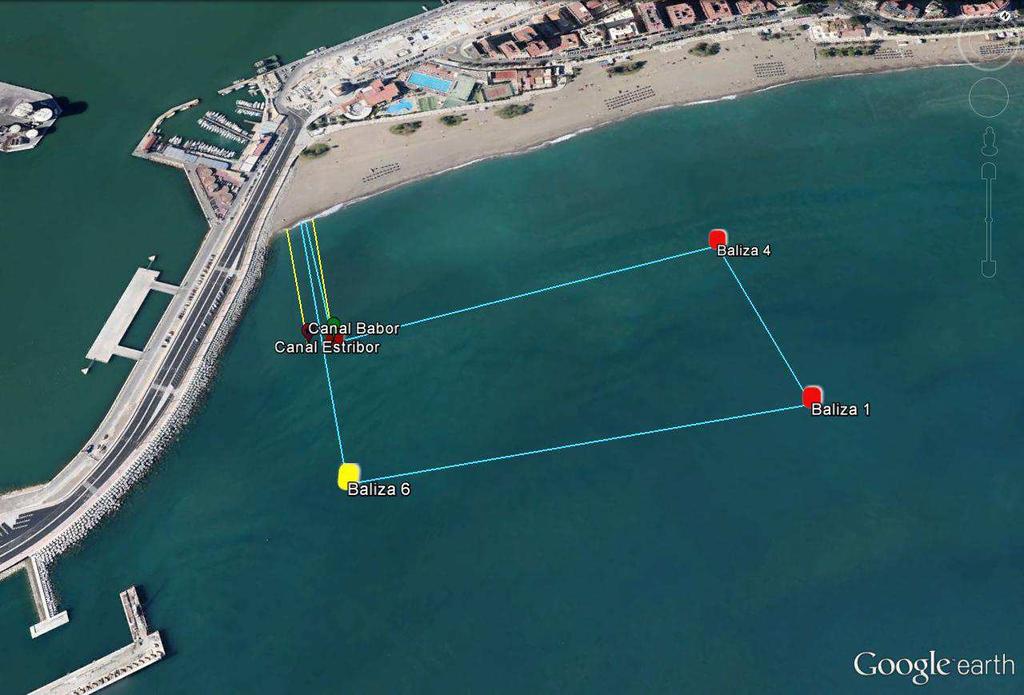 Punto de partida: Playa de la Malagueta frente al R.C.Mediterráneo Distancia del recorrido: 600m Trayectoria del recorrido: Salida y llegada a la Playa de la Malagueta (ver plano de recorrido).