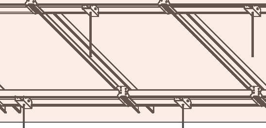 Se utilizan cuando el soporte está correctamente nivelado y/o cuando se desee bajar lo mínimo posible el techo. 3.