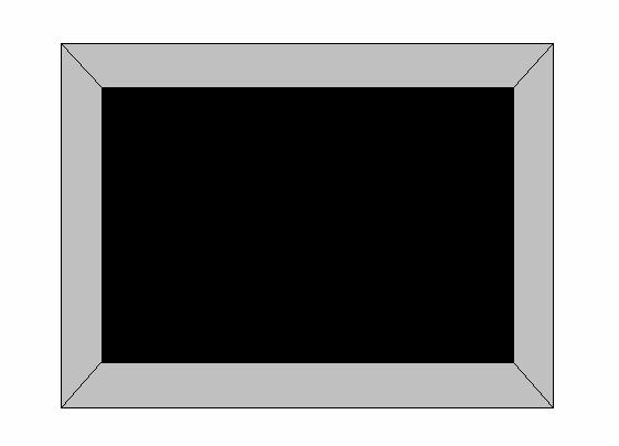 Figura 4.7 Imagen en el monitor tomada por la cámara CCD. Figura 4.8 Salida del comparador LM339 (Negro). En la figura 4.