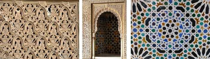 1. Elementos del arte de al-ándalus El aspecto que más caracteriza al monumento islámico es su decoración, por encima de su estructura.