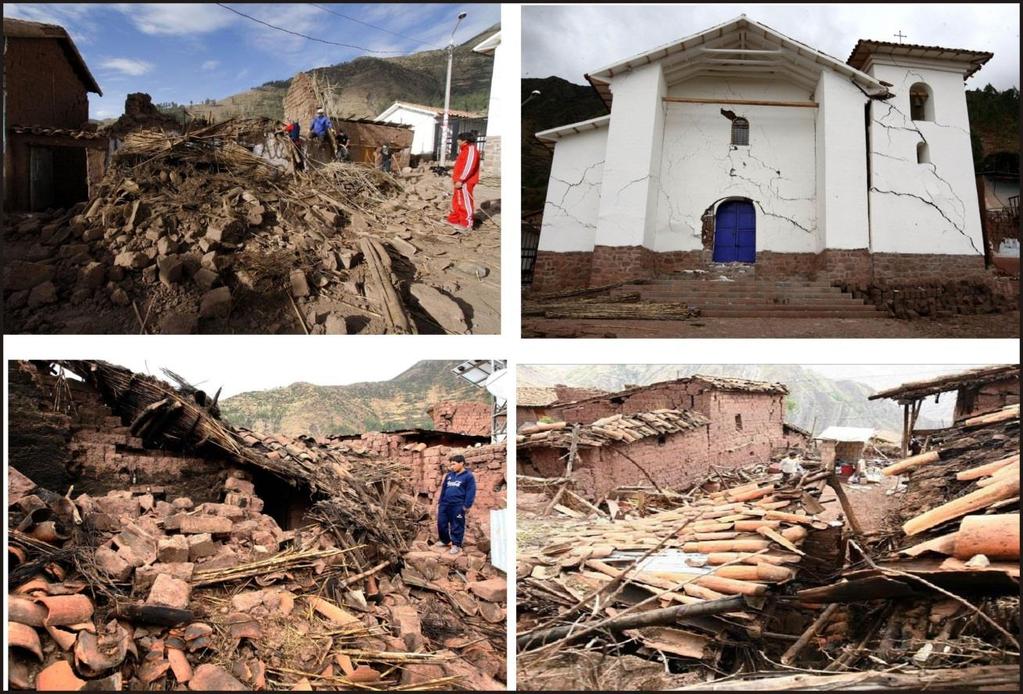 Figura 9. Viviendas afectadas por el sismo de Paruro.