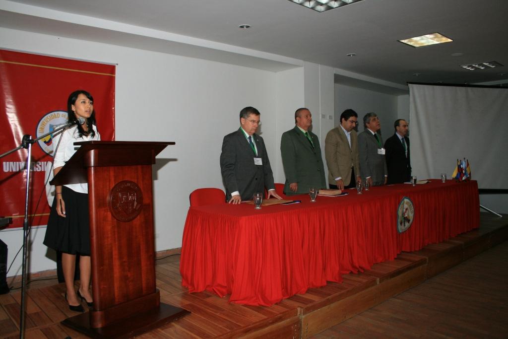 Medellín Colombia Instalación del evento Sede Universidad de