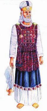 144 WILLLIAM SOTO SANTIAGO *EXODO 28:4-43 Las vestiduras que harán son estas: El pectoral, el efod, el manto, la túnica bordada, la mitra y el cinturón.