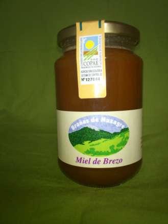 Miel de brezo Brañas de Muxagre Buenísima miel de brezo de la empresa Brañas de Muxagre.