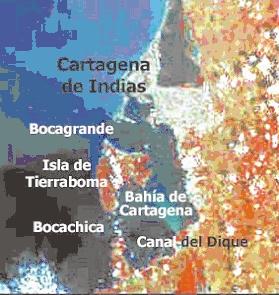 de lluvias locales, en la mayor parte de la cuenca del río Magdalena, están asociados con un bajo caudal del canal del Dique, mientras que los vientos débiles variables en la época húmeda del año
