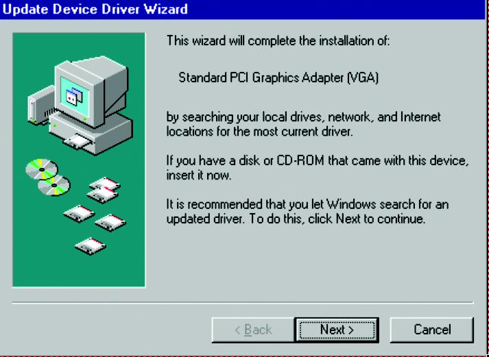 aparecerá el mensaje "New Hardware Found". Por favor seleccione "Do not install a driver" y haga clic en OK.
