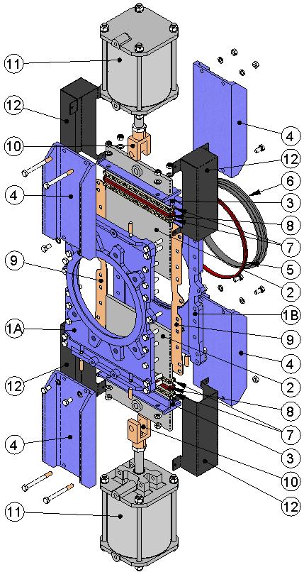 Ventajas del "Modelo TD" de CMO El cuerpo de la válvula TD se compone de dos medios cuerpos, el interior de estas dos partes está mecanizada y se unen mediante tornillos creando así un bloque sólido.