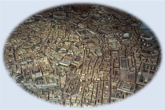 Roma La primera ciudad en alcanzar una población de un millón de habitantes fue Roma,