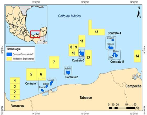 Mexico (2 CPC) L2 - Aguas Someras Extracción 3 CPC - ENI México - Hokchi Energy, y