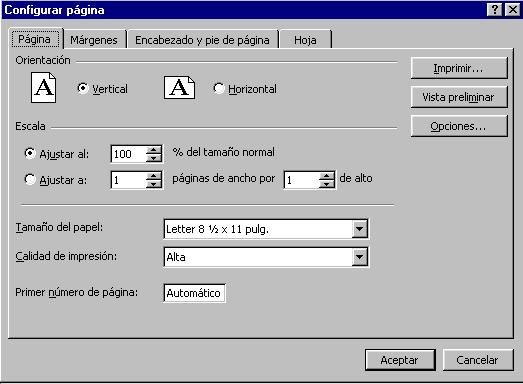 Cuando Excel termina de verificar la ortografía de la hoja de cálculo, despliega el siguiente cuadro: Hacer clic en el botón Aceptar o presionar ENTER 2. PREPARAR PÁGINA 2.