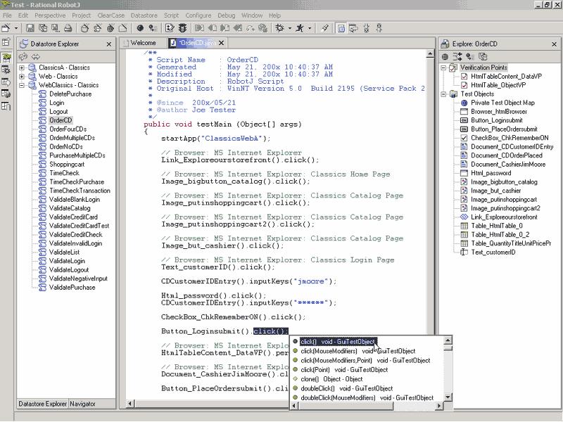 Visual Studio Microsoft environments software J2EE (e.g.
