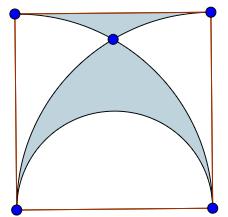 Universidad Nacional de Córdoba 2. En el hexágono inscriptible abcdef las diagonales ad, be y cf son diámetros de la circunferencia circunscripta.