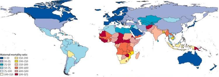 2013 Maternal Mortality Ratios