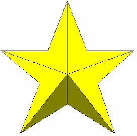 ESPECIALIDAD DE TÉCNICA SCOUT Descripción: Estrella dorada metálica de 5 puntas. Ubicación: En la hombrera izquierda, entre el botón y la insignia de Expediciones.
