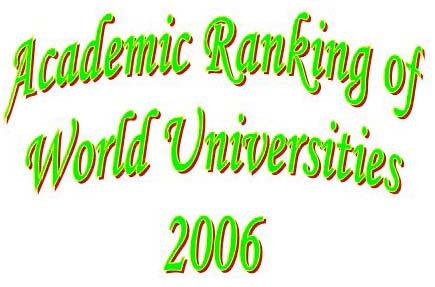 Rankings: ARWU