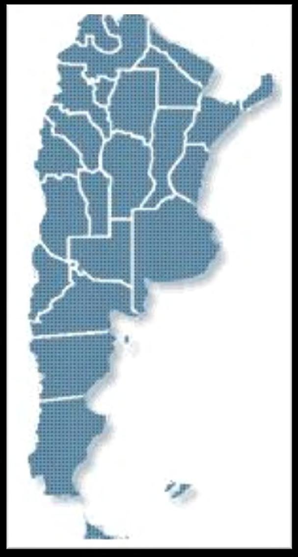 TALLERES SENSIBILIZACION REGIONALES Años 2011 / 2012 / 2013 Se llevaron a cabo 38 talleres de sensibilización en casi todas las provincias del país.
