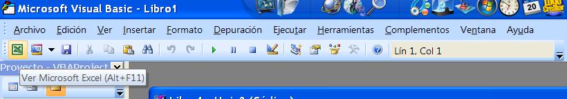 En B1 escribirá Bienvenidos al seminario de Excel. Para salir del editor de clic en el Menú Archivo y elija la opción Cerrar y volver a Microsoft Excel.