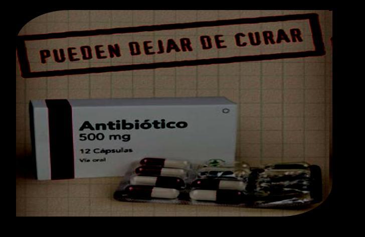 Antibióticos Son sustancias naturales producidas por microorganismos (hongos, bacterias) sintéticas o