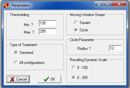 El botón [Zoom] de la barra de tareas permite modificar la escala de observación. Utilizar el botón izquierdo del ratón para aumentar la imagen y el botón derecho del ratón para disminuirla. 2.