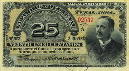 GUANAJUATO. BANCO DE GUANAJUATO. 25 5 Pesos 30.1.