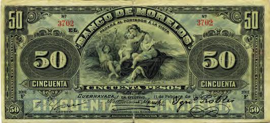 MORELOS. BANCO DE MORELOS. 35 50 Pesos 11.2.