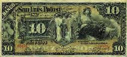 48 10 Pesos 15.10.1913 BK-SAN-11 M-485c FINE + $ 1,000 52 5 Pesos 1.
