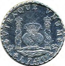 152 8 Reales Mo 1740