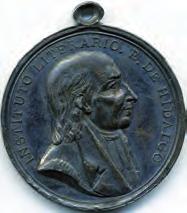 La nomenclatura usada en éste catálogo, es la del Libro Medals of Mexico Vil II de F. Grove. 893 1828 El Estado de San Luis Potosí a sus Héroes. G-75a. Plata. VERY FINE + $ 750 898 BOLO.