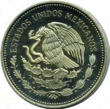 1111 100,000 Pesos 1990 Latón.