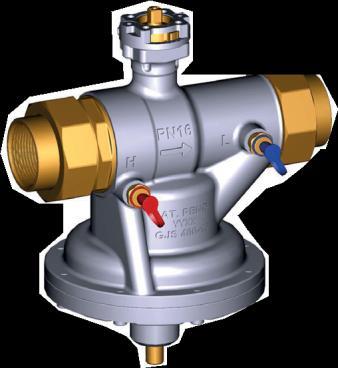 Características especiales Control y equilibrado automático independientes de la presión - Caudal preciso independiente de la presión