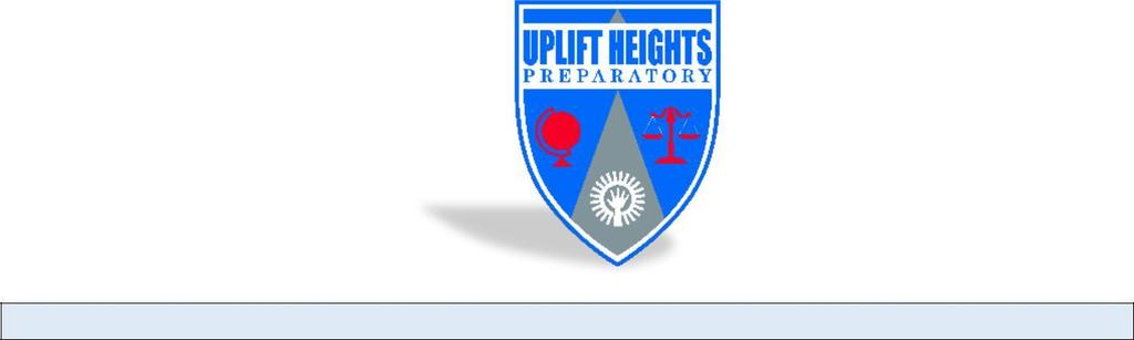 Logo: All standard uniform shirts, sweaters and blazers must now have the Uplift Heights Preparatory crest.