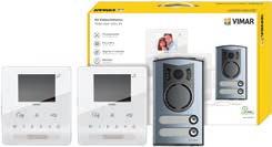 Kit de audio y audio/vídeo - Due Fili Plus Kit de instalación de videoportero para dos viviendas