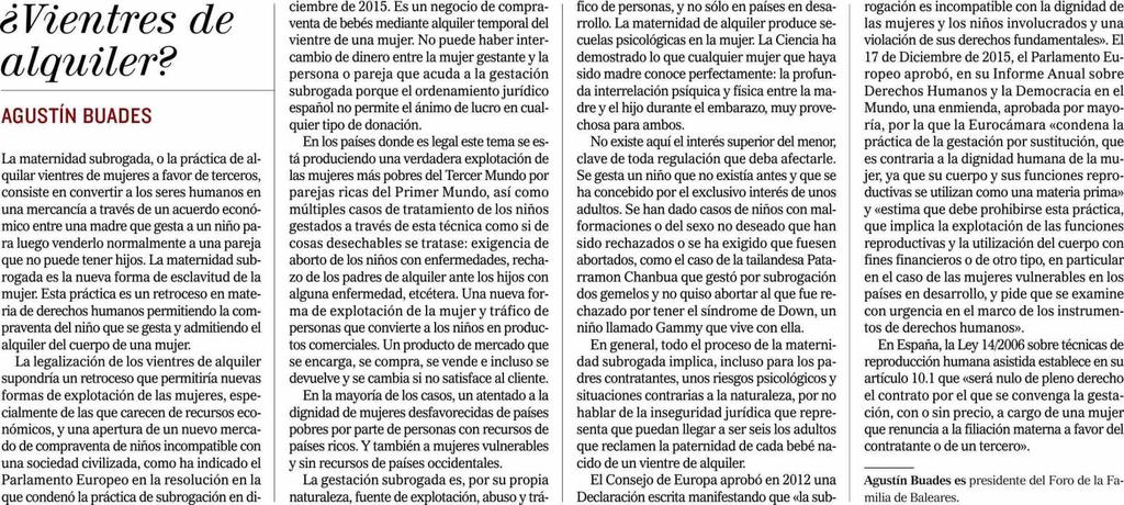 El Mundo (Ed. El Día de Baleares) Islas Baleares Prensa: Tirada: Difusión: Diaria 7.321 Ejemplares 5.