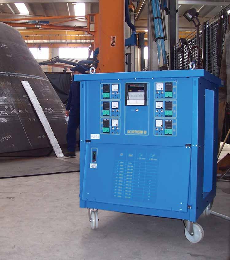 Máquinas de resistência (baixa tensão) As máquinas de baixa tensão são aparelhos projetados especificamente para pré-aquecimento e tratamento