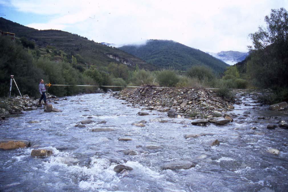 Determinación del estado ecológico de los ríos de Aragón Indicadores hidromorfológicos Se comprobó la naturalidad y funcionalidad de los siguiente (entre paréntesis valor máximo -sobre 100 cuenca