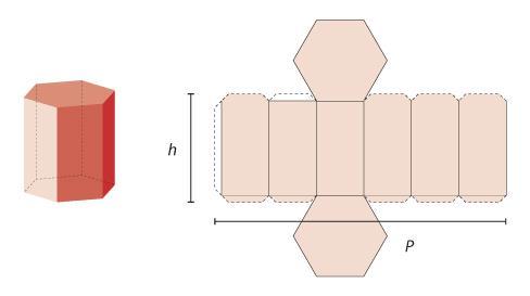 Si abrimos un poliedro cortando por una arista, de forma que quede una sola pieza y la extendemos plana, obtenemos el desarrollo plano de dicho poliedro.