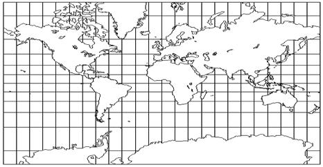 - En qué proyección cartográfica Europa se ve de menor tamaño? 3.