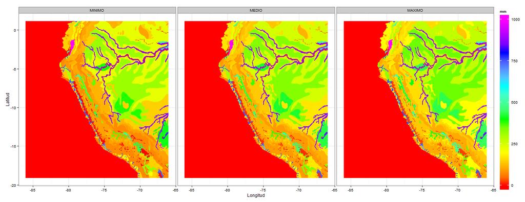 4: Mapa de capacidad de retención de agua en el suelo (soil wáter holding capacity) elaborado por el IRD (Institut de recherche pour le développement) rasterizado a 0.