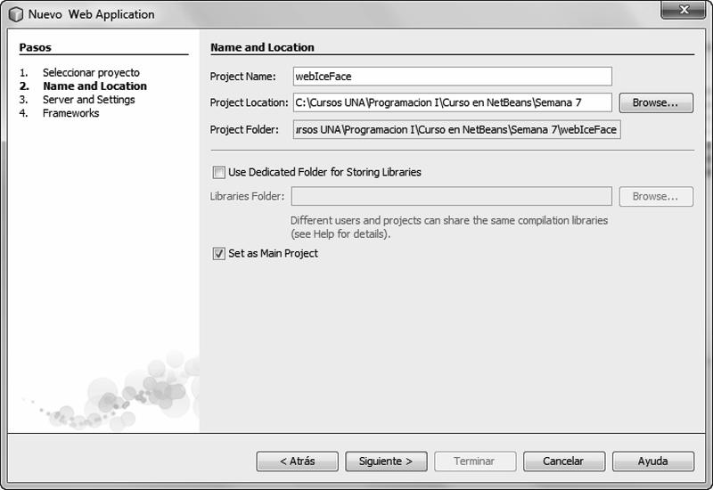 Desarrollo de Software con NetBeans 7.1 383 Figura 12.11 Creación del sitio web. 2.