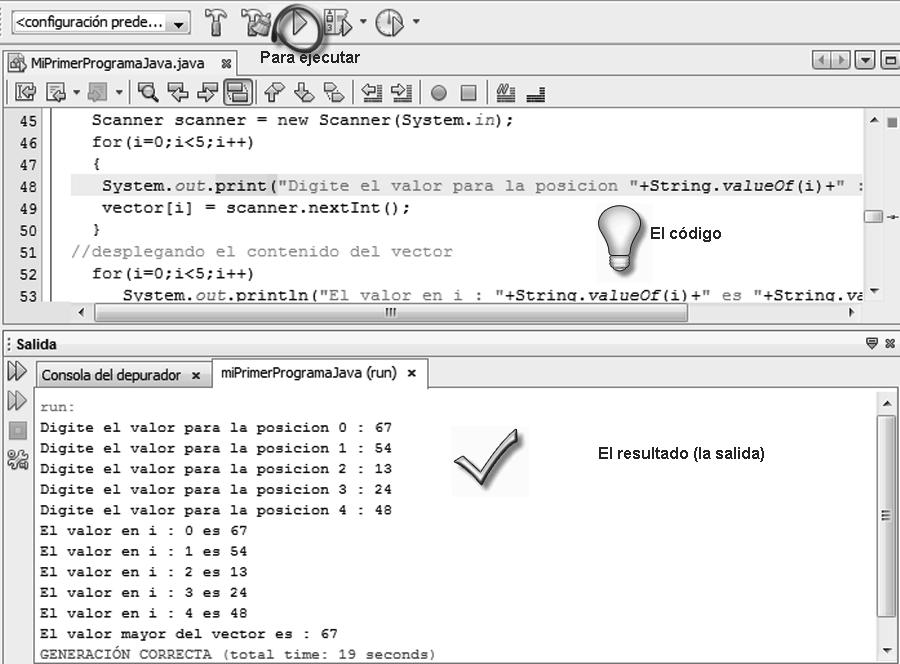 Desarrollo de software con NetBeans 7.1 35 La línea que resulta un poco extraña es Scanner scanner = new Scanner(System.in); Sin embargo, no tiene nada de extraño.